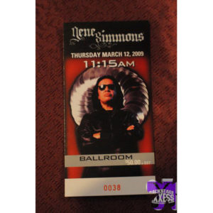 Gene Simmons ballroom book picture