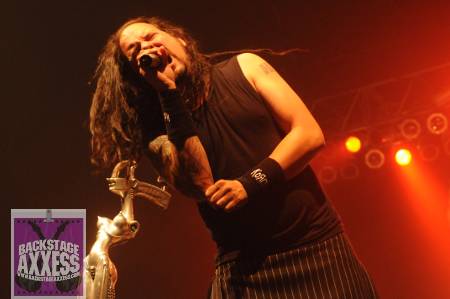 Korn Rochester Armory Event with the performance on stage